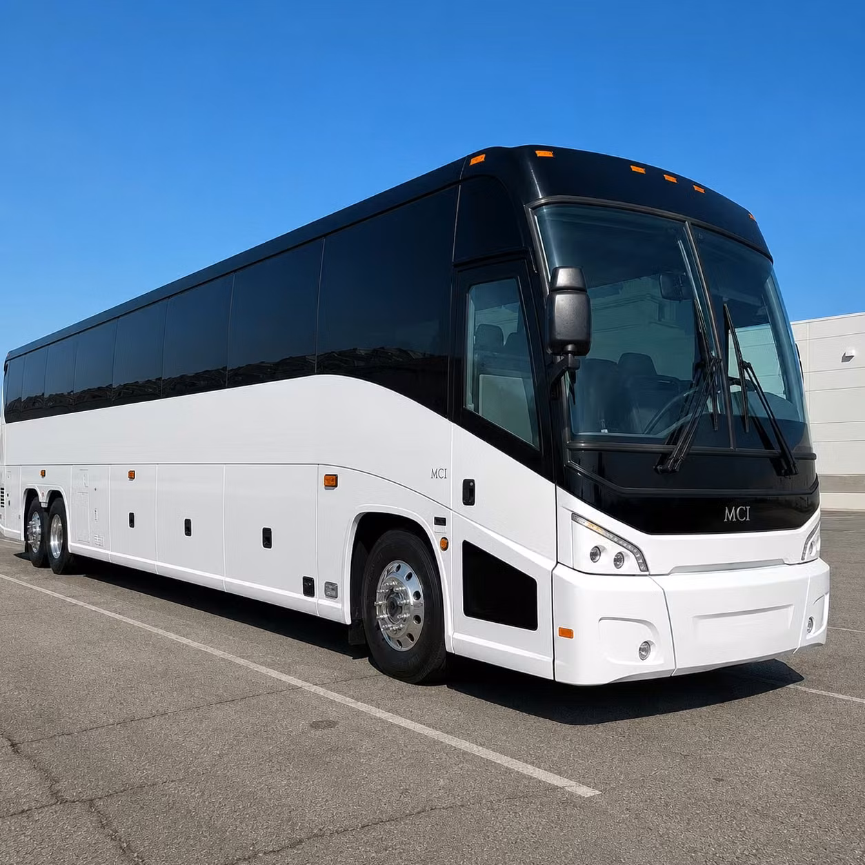 56 passenger charter bus