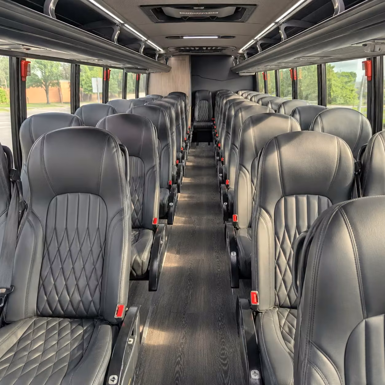 mount pleasant 35 passenger minibus rental
