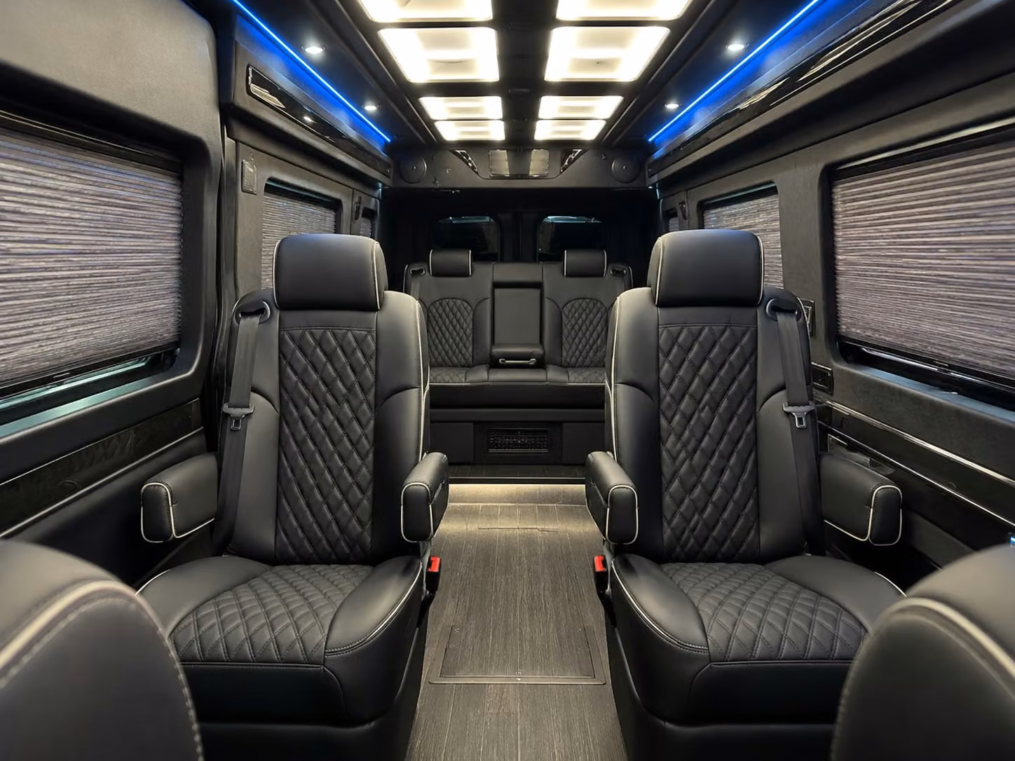 sprinter van with driver interior